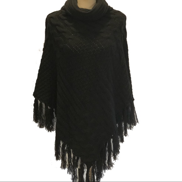 Other - Turtle Neck Poncho